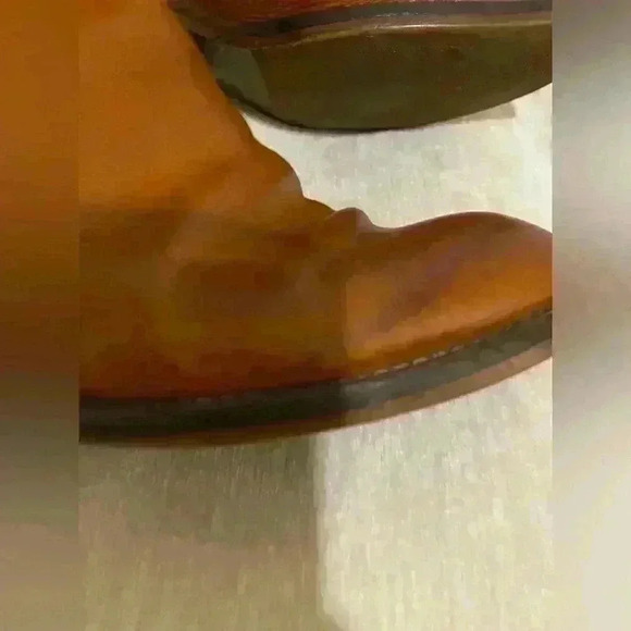 J Crew brown leather boots size 7 western riding - Picture 8 of 16